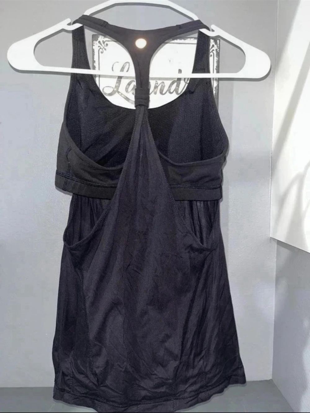 Lululemon Black Tank Top s/m